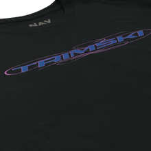 Load image into Gallery viewer, TRIMSKI TEE (BLACK/BLUE)
