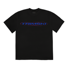 Load image into Gallery viewer, TRIMSKI TEE (BLACK/BLUE)

