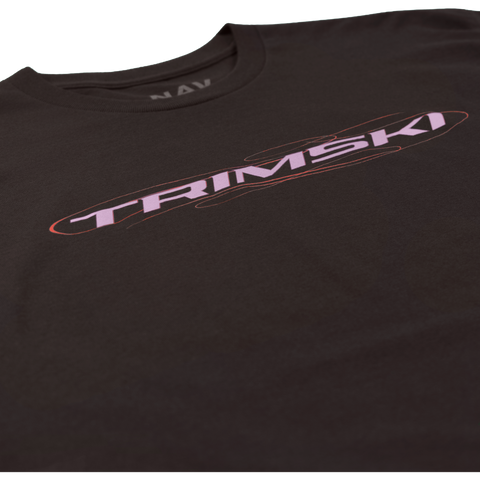 TRIMSKI TEE (BROWN/PINK)